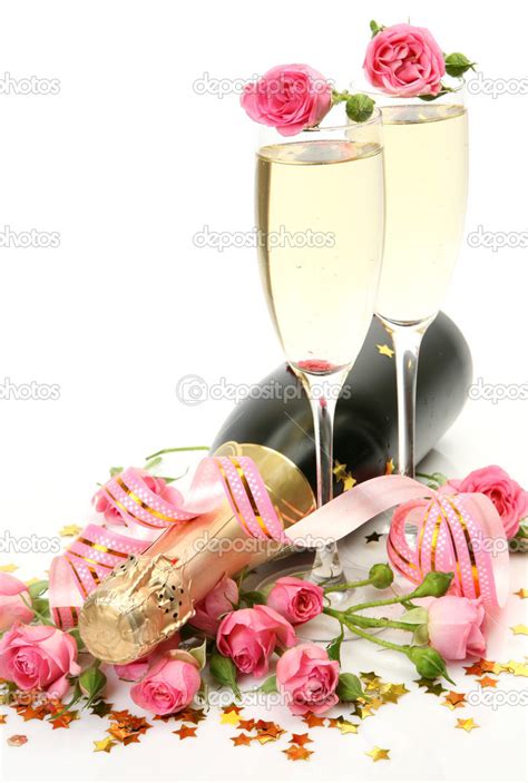 rosas y champagne